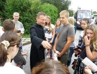Wizyta młodziezy w kieleckim starostwie 