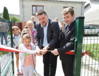 Uroczyste otwarcie placu zabaw w Pierzchnicy