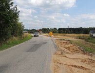 Drochów - chodnik