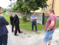 Drochów - chodnik