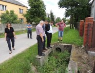 Drochów - chodnik