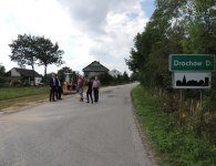 Drochów - chodnik