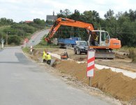 Drochów - chodnik