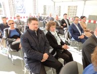 UROCZYSTE WMUROWANIE KAMIENIA WĘGIELNEGO POD BUDOWĘ FIRMY DAFI PRO S.A.