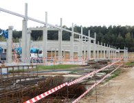 UROCZYSTE WMUROWANIE KAMIENIA WĘGIELNEGO POD BUDOWĘ FIRMY DAFI PRO S.A.