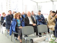 UROCZYSTE WMUROWANIE KAMIENIA WĘGIELNEGO POD BUDOWĘ FIRMY DAFI PRO S.A.