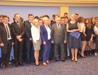 Ślubowanie uczniów klas pierwszych ZSP nr 5 w Łopusznie