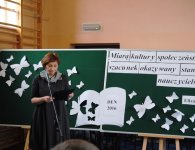 Ślubowanie uczniów klas pierwszych ZSP nr 5 w Łopusznie