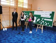 Ślubowanie uczniów klas pierwszych ZSP nr 5 w Łopusznie