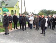 Otwarcie drogi w Głuchowie 