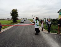 Otwarcie drogi w Głuchowie 