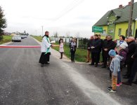Otwarcie drogi w Głuchowie 