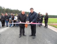 Otwarcie drogi w Głuchowie 
