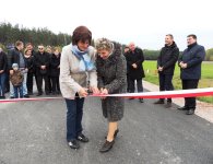 Otwarcie drogi w Głuchowie 