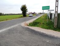 Otwarcie drogi w Głuchowie 
