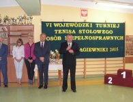 VI Wojewódzki Turniej Tenisa Stołowego Osób Niepełnosprawnych 