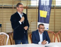 Podpisanie umowy w Zespole Szkół nr 3 w Chmielniku