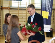 Podpisanie umowy w Zespole Szkół nr 3 w Chmielniku