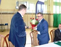 Podpisanie umowy w Zespole Szkół nr 3 w Chmielniku