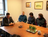 Grupa uczniów z Ukrainy w Polsce 