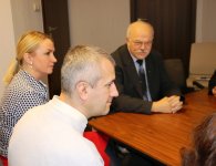 Grupa uczniów z Ukrainy w Polsce 
