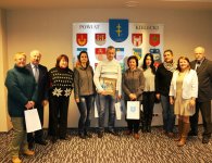 Grupa uczniów z Ukrainy w Polsce 