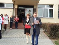 Otwarcie boiska w Grzymałkowie