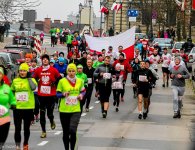 Zespoł Szkół Ponadgimnazjalnych Nr 1 w Bodzentynie na starcie IX Kieleckiego Biegu Niepodległości