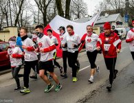 Zespoł Szkół Ponadgimnazjalnych Nr 1 w Bodzentynie na starcie IX Kieleckiego Biegu Niepodległości