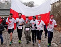 Zespoł Szkół Ponadgimnazjalnych Nr 1 w Bodzentynie na starcie IX Kieleckiego Biegu Niepodległości
