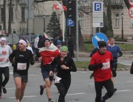 Zespoł Szkół Ponadgimnazjalnych Nr 1 w Bodzentynie na starcie IX Kieleckiego Biegu Niepodległości