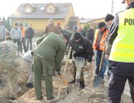 Część pojazdu pancernego znaleziono w Radomicach 