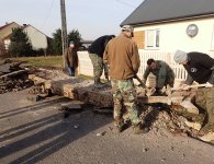 Część pojazdu pancernego znaleziono w Radomicach 