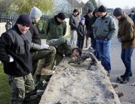 Część pojazdu pancernego znaleziono w Radomicach 