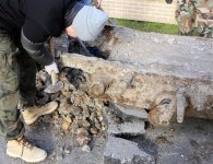 Część pojazdu pancernego znaleziono w Radomicach 