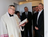 Otwarcie mieszkań w Podzamczu 