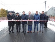 Odbiór drogi Zaborowice - Mniów 
