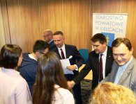 „Junior +Przedsiębiorczość = sukces” Powiatowego Urzędu Pracy w Kielcach.