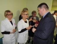 Otwarcie kaplicy w Szpitalu Powiatowym w Chmielniku