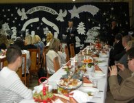 Wigilijna wieczerza w Podzamczu