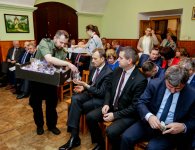 Uroczysta sesja na Św. Krzyżu 