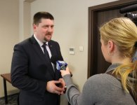 Spotkanie w sprawie pałacu w Łopusznie 