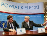 Podpisanie listu intencyjnego pomiędzy powiatem kieleckim a powiatem słupskim
