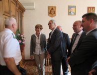 Wizyta delegacji powiatu kieleckiego na Ukrainie