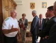 Wizyta delegacji powiatu kieleckiego na Ukrainie