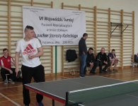  VI Wojewódzki Turniej Placówek Resocjalizacyjnych w tenisie stołowym. 