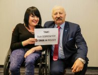 Spotkanie w kieleckim starostwie z Martą Słomką