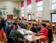 Spotkanie z sołtysami w Chmielniku 