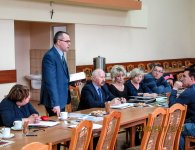 Spotkanie z sołtysami w Chmielniku 